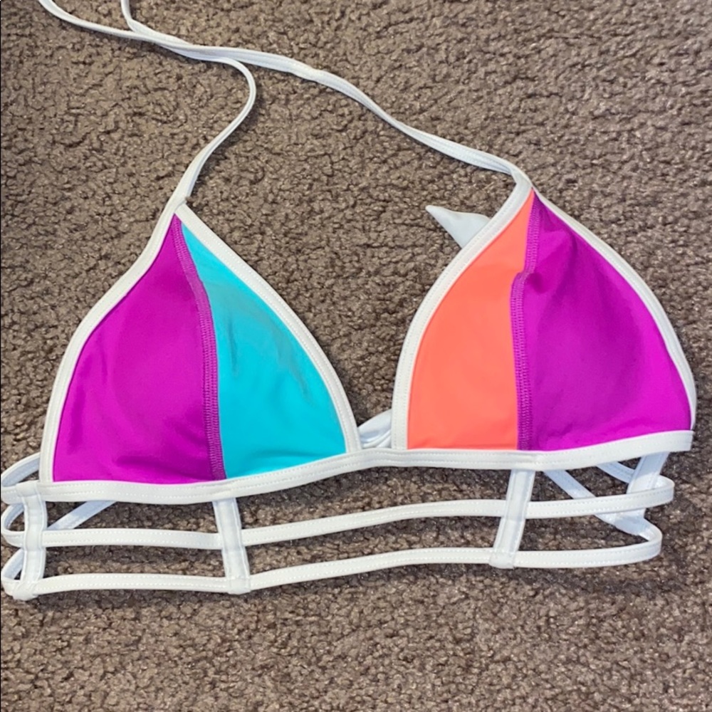 PINK swim top